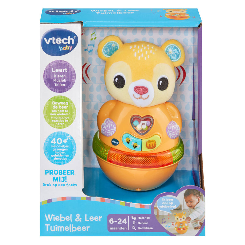 Load image into Gallery viewer, Vtech wiebel en leer tuimelbeer
