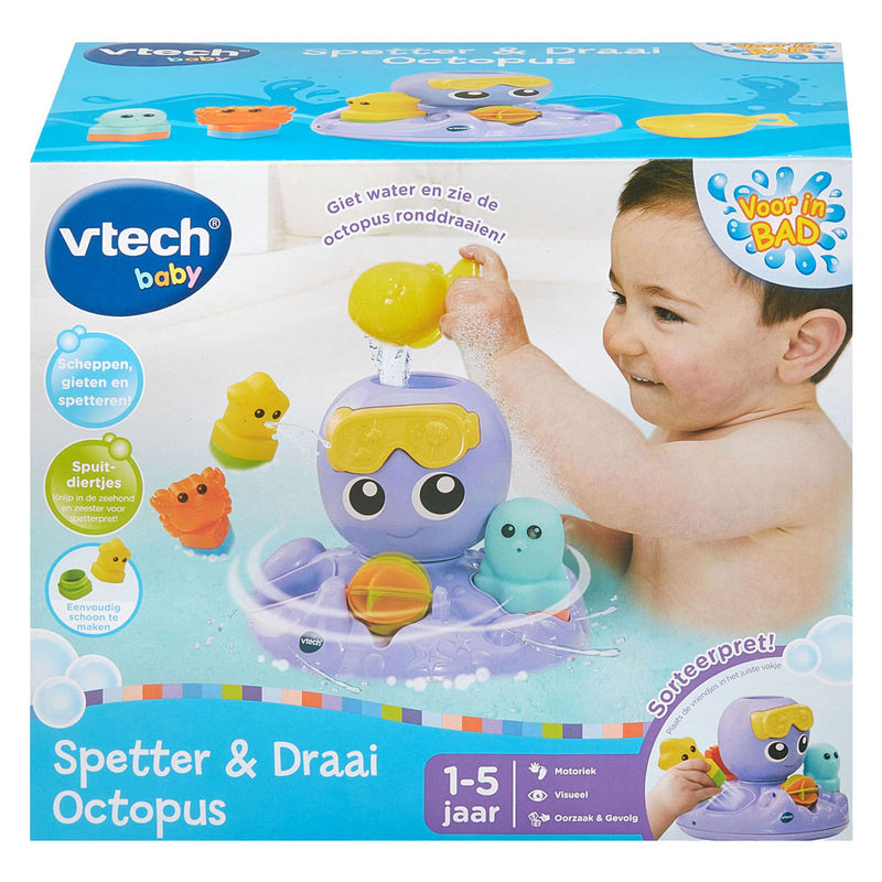 Load image into Gallery viewer, Vtech spetter draai octopus
