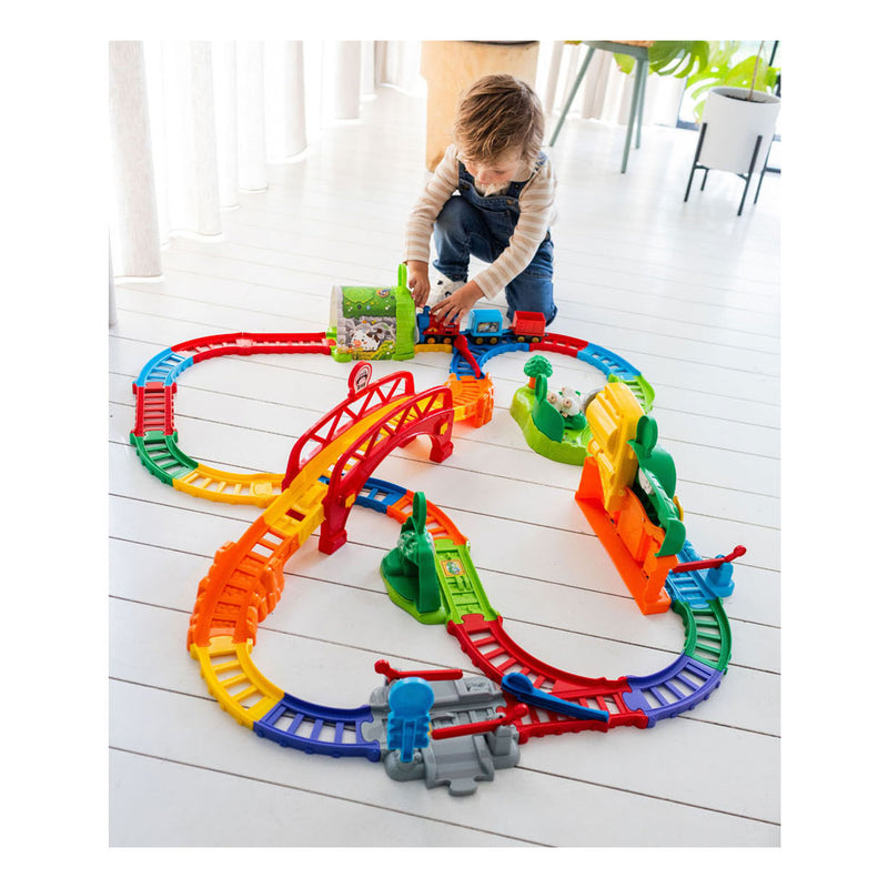 Load image into Gallery viewer, Vtech toet toet avonturen treinset + lucas locomotief
