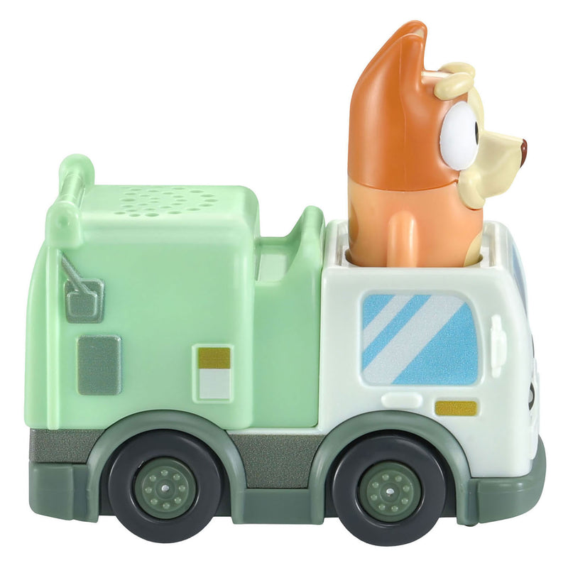 Load image into Gallery viewer, Vtech toet toet auto's bluey - bingo vuilniswagen
