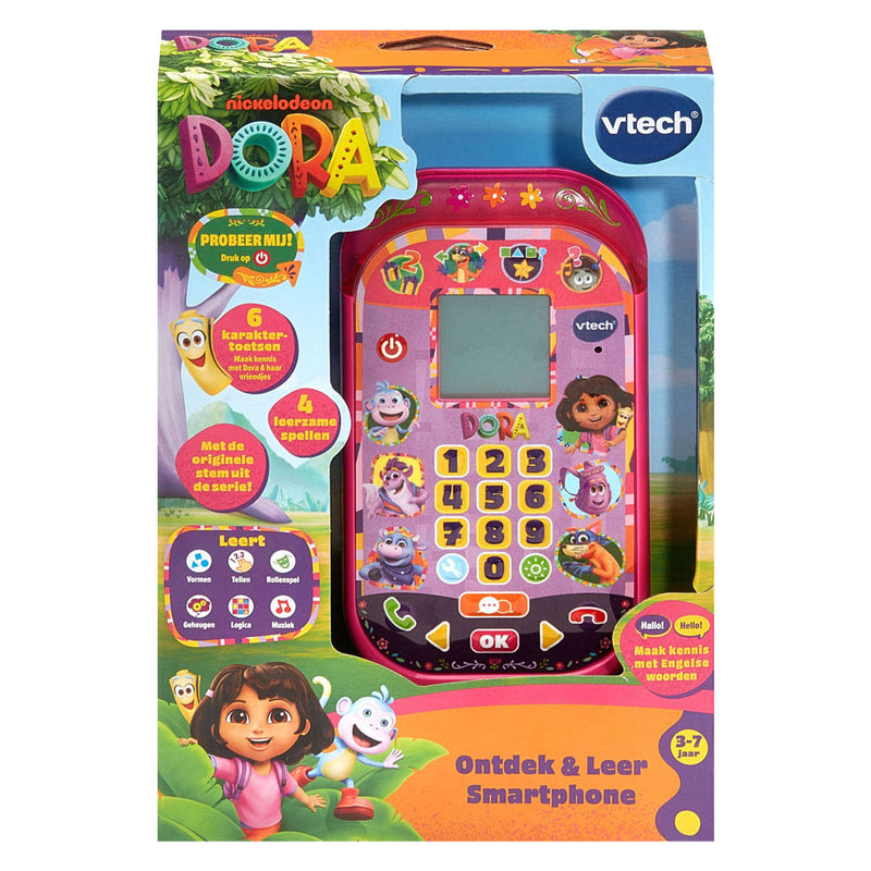 Load image into Gallery viewer, Vtech dora - ontdek en leer smartphone
