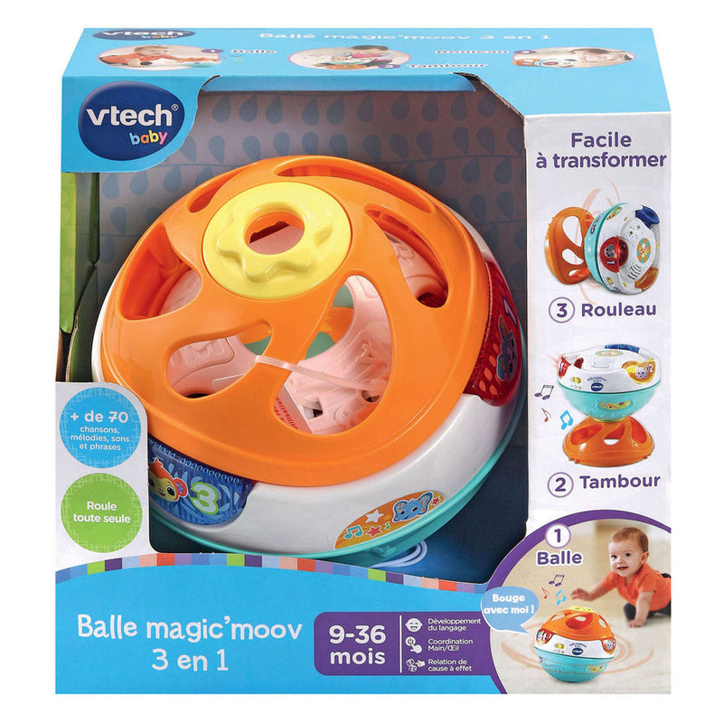Load image into Gallery viewer, Vtech magic'moov 3-in-1 bal interactief babyspeelgoed
