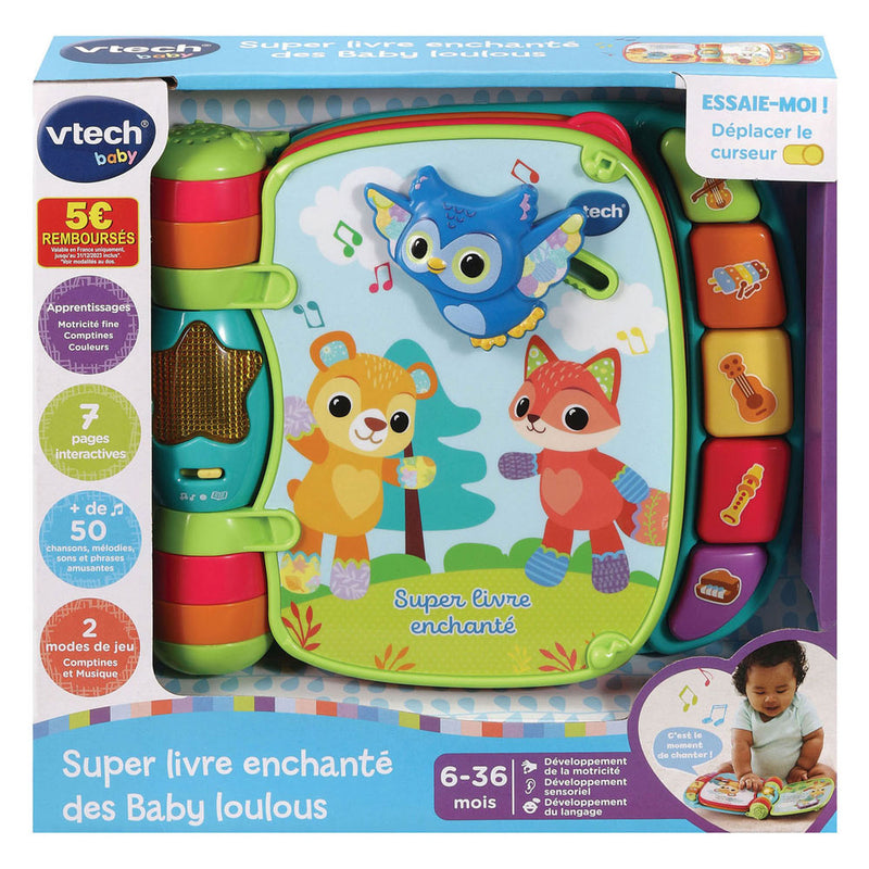 Load image into Gallery viewer, Vtech interactief baby boekje
