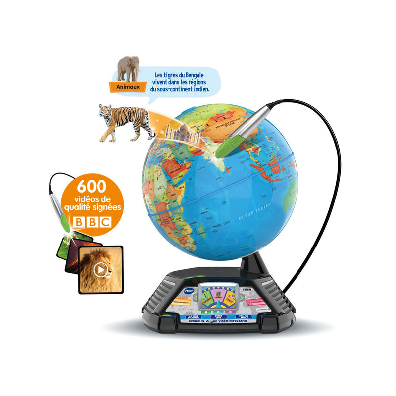Load image into Gallery viewer, Vtech genius xl interactieve wereldbol met video
