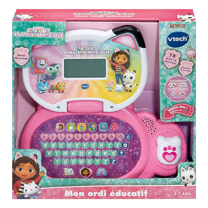 Load image into Gallery viewer, Vtech gabby’s poppenhuis mijn educatieve leercomputer
