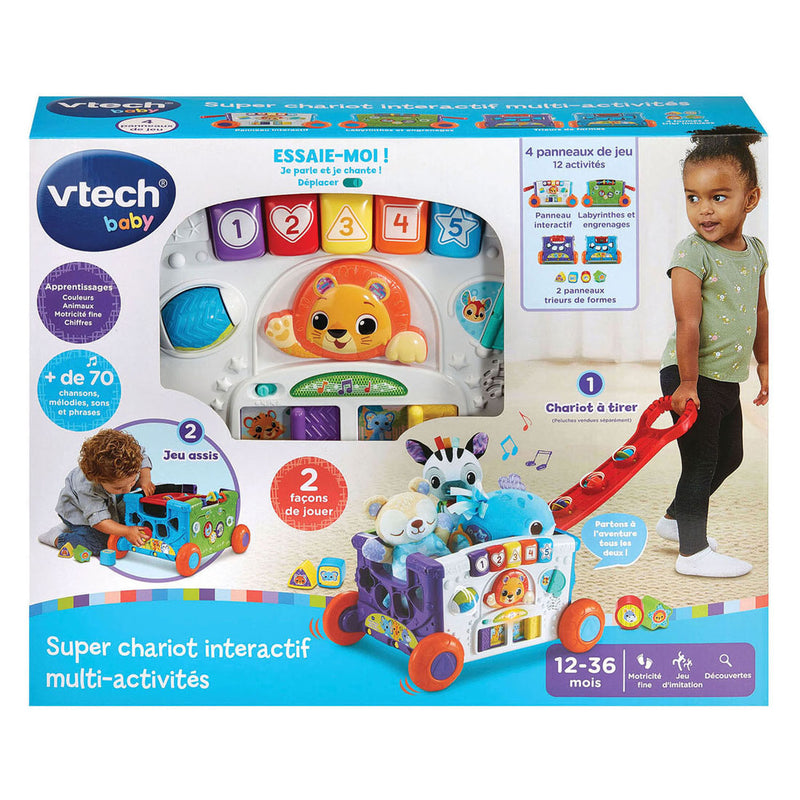 Load image into Gallery viewer, Vtech sorteer en leer wagen
