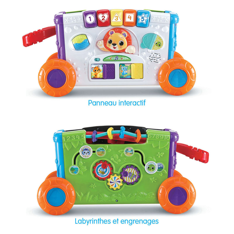 Load image into Gallery viewer, Vtech sorteer en leer wagen
