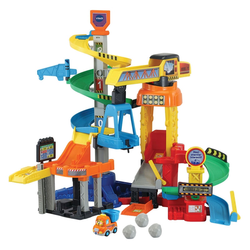 Load image into Gallery viewer, Vtech toet toet auto's interactieve bouwplaats

