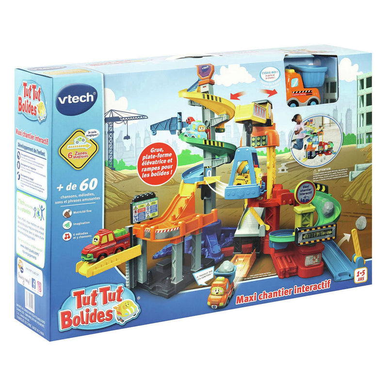 Load image into Gallery viewer, Vtech toet toet auto's interactieve bouwplaats
