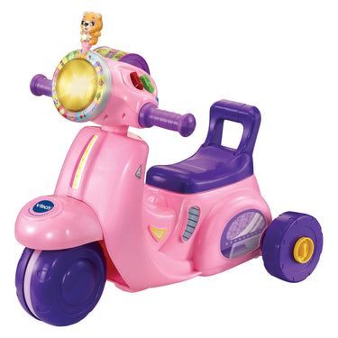 Vtech baby 2-in-1 loopfiets scooter - roze