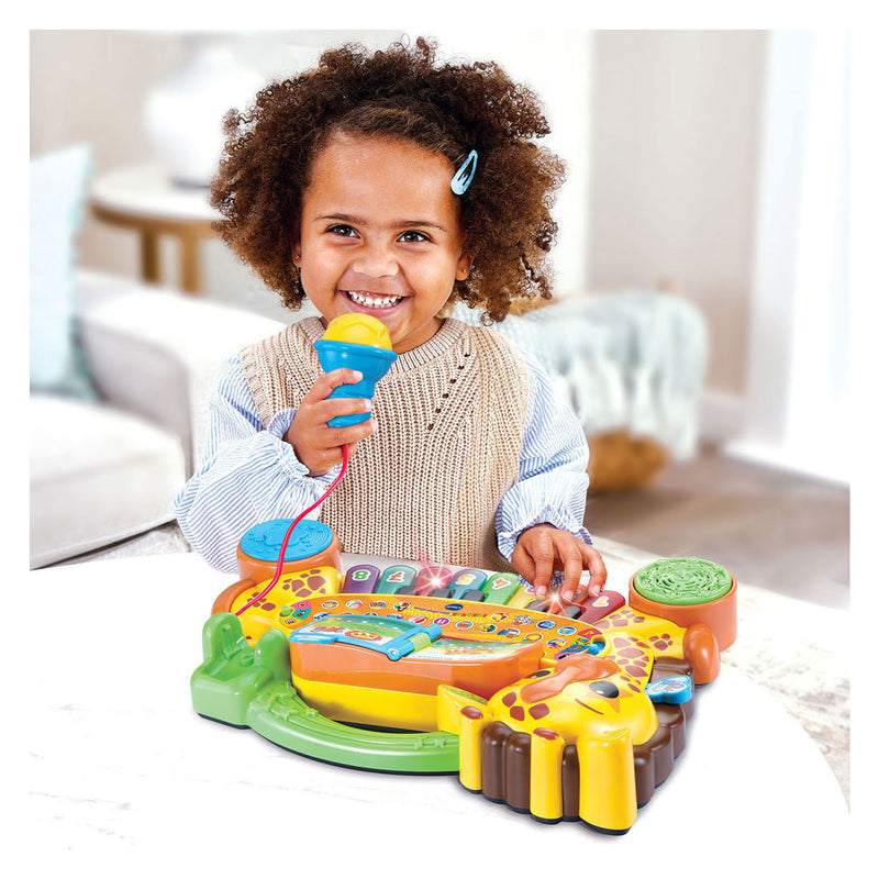 Load image into Gallery viewer, Vtech jungle rock - mijn piano giraf
