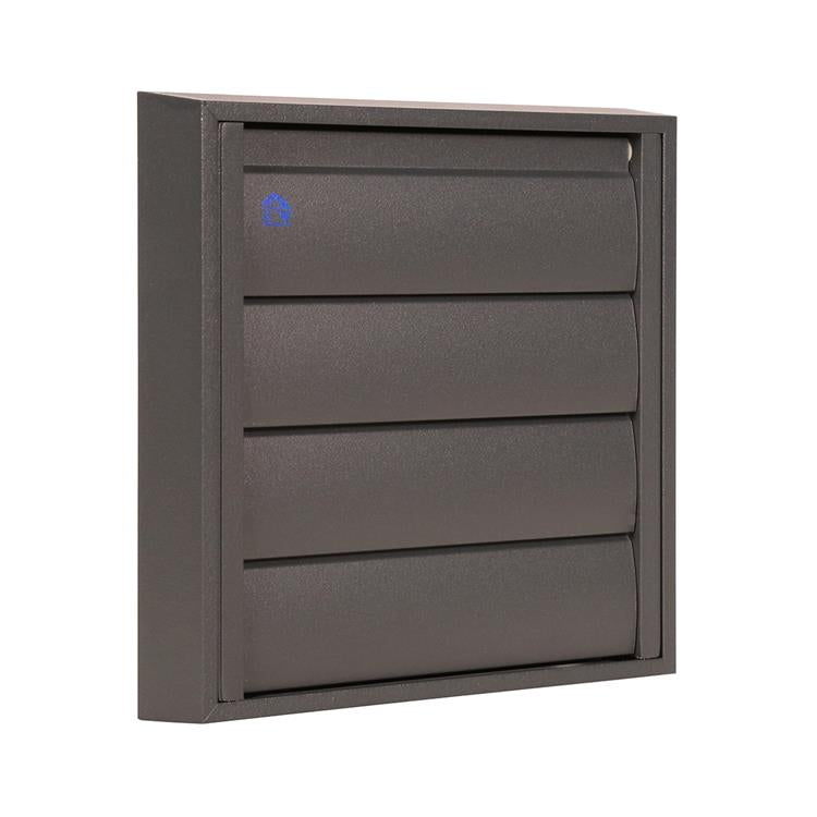 Load image into Gallery viewer, Renson 1062415 - skin opbouw dampkaprooster alu433 (173x173) structuur 7016 | 2 stuks
