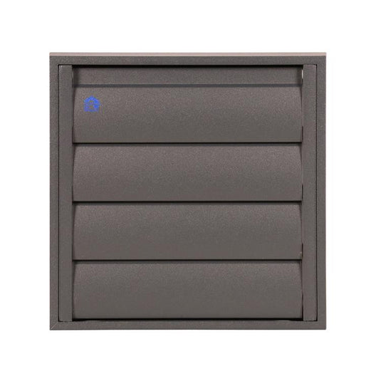 Renson 1062415 - skin opbouw dampkaprooster alu433 (173x173) structuur 7016 | 2 stuks