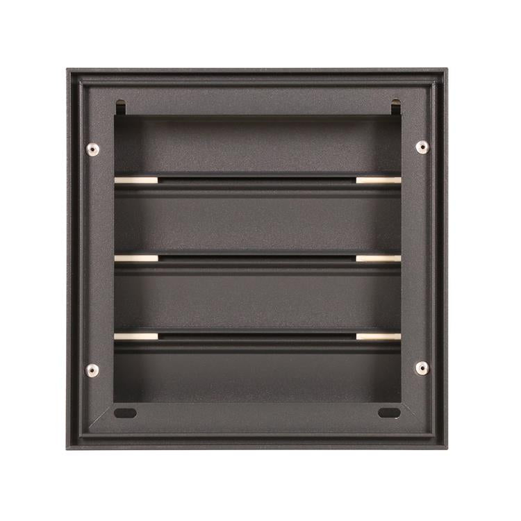 Load image into Gallery viewer, Renson 1062415 - skin opbouw dampkaprooster alu433 (173x173) structuur 7016 | 2 stuks
