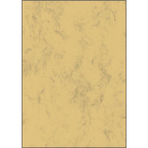 Sigel marmerpapier dp262 a4 90g m2 zandbruin 100 vel