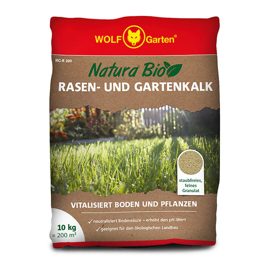 Wolf garten natura bio gazon- tuinkalk 10kg rg-k 200 - 3836555