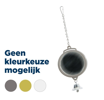 Zolux spiegel rond met bel assorti