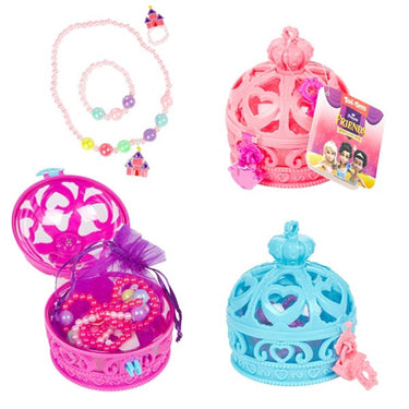 Toi-toys toi toys princess friends kroon sieradendoos met sieraden