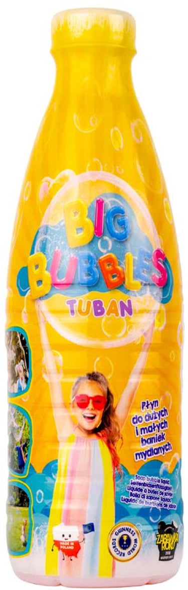 Tuban bellenblaas vloeistof - grote bellen 1 liter speelgoed.