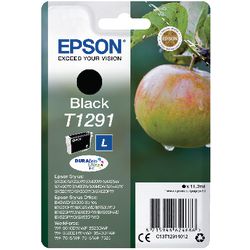 Inktcartridge epson t1291 c13t12914012 zwart