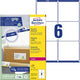 Verzendetiketten avery zweckform ultragrip wit