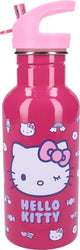 Vadobag hello kitty drinkfles en schoolbeker - roze - stainless steel - 500 ml