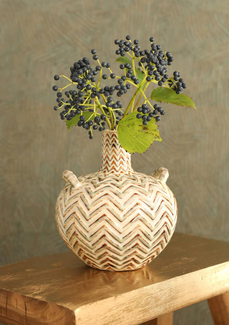 Load image into Gallery viewer, Ideas 4 seasons vaas bali dia.16x18 cm creme
