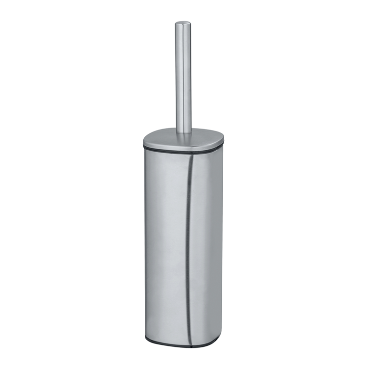 Load image into Gallery viewer, Wenko toiletborstelhouder alassio mat rvs - toiletborstel met houder - wc borstel met houder vrijstaand
