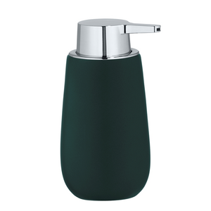 Wenko 1069565 - zeepdisp. badi keram. donkergr | 1 stuks