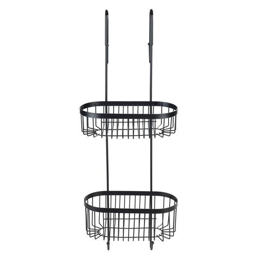 Wenko 1069611 - doucherek 2-laags serino zwart | 1 stuks