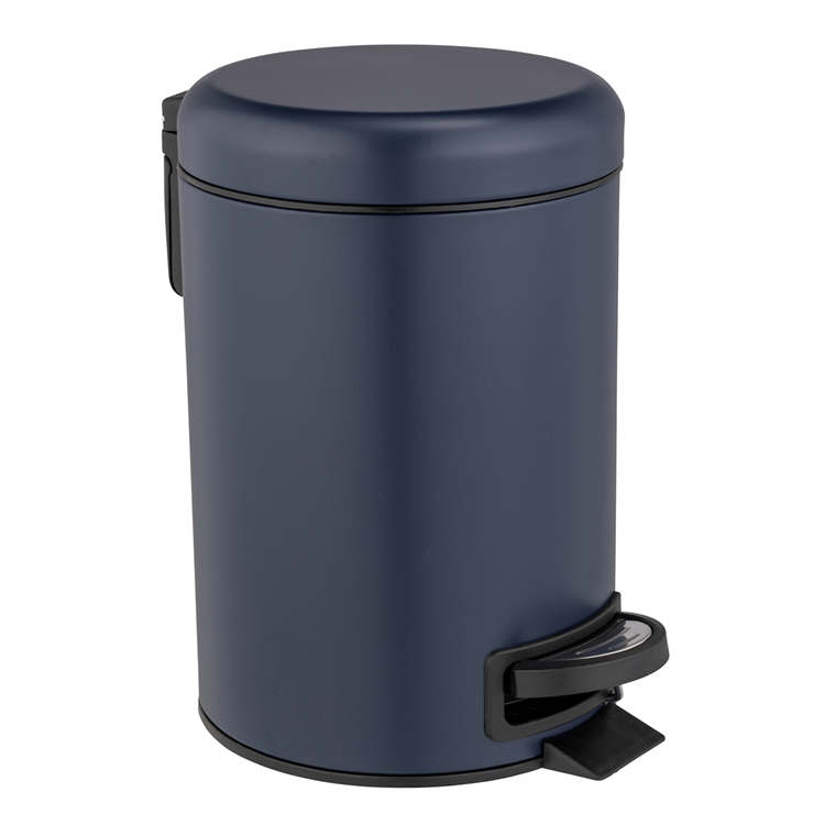 Load image into Gallery viewer, Wenko 1069575 - afvalemmer leman 3l donkerbl. | 1 stuks
