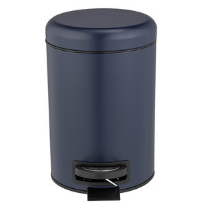 Wenko 1069575 - afvalemmer leman 3l donkerbl. | 1 stuks