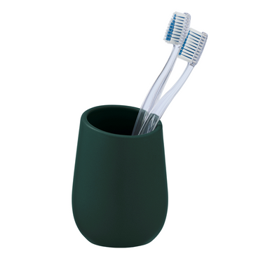 Wenko 1069566 - tandenb.b.badi keram.donkergr. | 1 stuks
