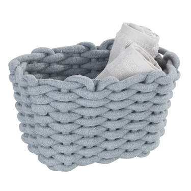 Wenko 1069558 - opbergmandje tia s grijs | 1 stuks