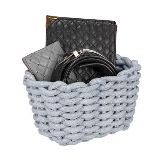 Wenko 1069558 - opbergmandje tia s grijs | 1 stuks