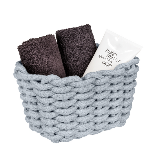 Wenko 1069558 - opbergmandje tia s grijs | 1 stuks