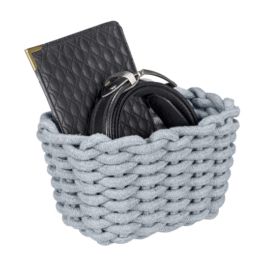 Wenko 1069558 - opbergmandje tia s grijs | 1 stuks