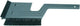 Südpfalzwerkstatt sneeuwbezem whisks w. ice scraper 98 mm scraping edge