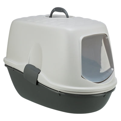 Load image into Gallery viewer, Trixie berto kattenbak overdekt met zeef scheidingssysteem grijs
