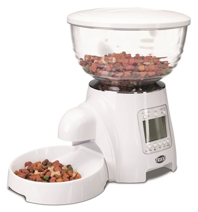 Trixie tx7 automatische voerdispenser wit