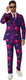 Suitmeister retro neon navy - heren pak - carnavalskleding - kostuum - blauw - maat xl