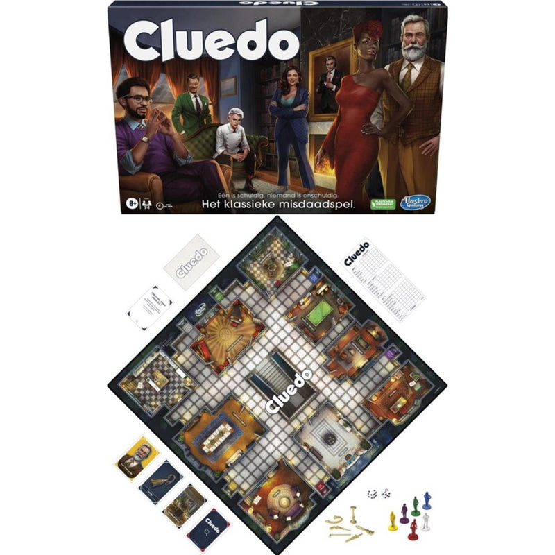 Load image into Gallery viewer, Hasbro cluedo het klassieke misdaadspel
