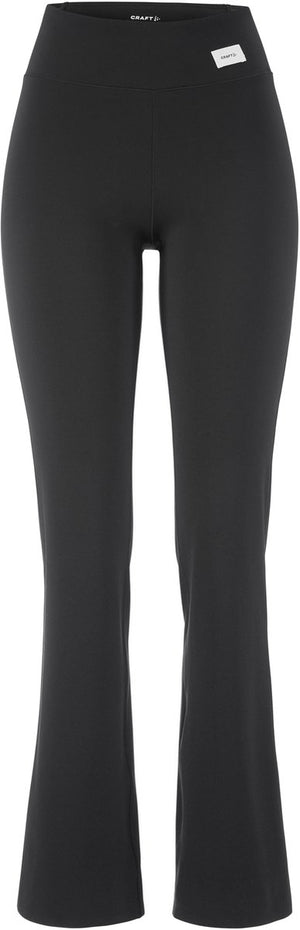 Craft collective flares w dames sportbroek - zwart