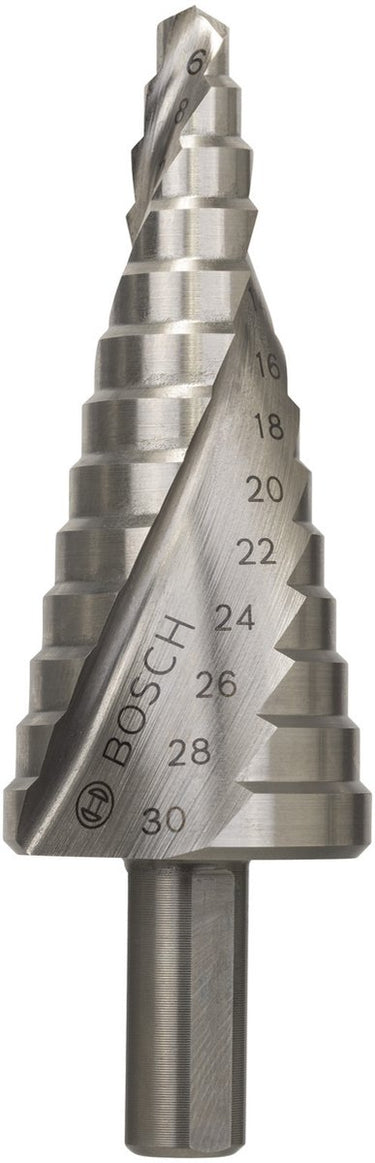 Bosch - trappenboren hss 6-30 mm, 10,0 mm, 93,5 mm