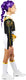 Rubies nl rubies – verkleedkleding – kostuum – kpop demon hunters rumi gold – kind - 11-13 jaar