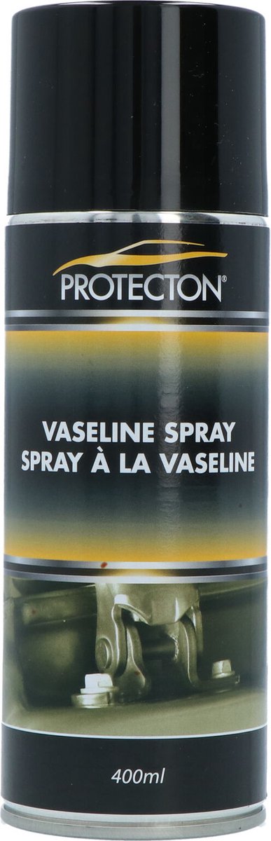 Protecton vaselinespray - uitstekende smeer beschermende eigenschappen – corrosie werende werking – ph neutraal - bestand tegen weersinvloeden – bestand tegen temperaturen van – 30°c tot + 160°c - 400ml