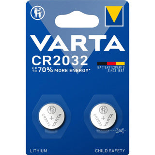 Load image into Gallery viewer, Varta cr2032 knoopcelbatterijen 2 stuks
