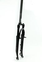 suspension fork 28 inch ATB/MTB 1 1/8 inch matt black
