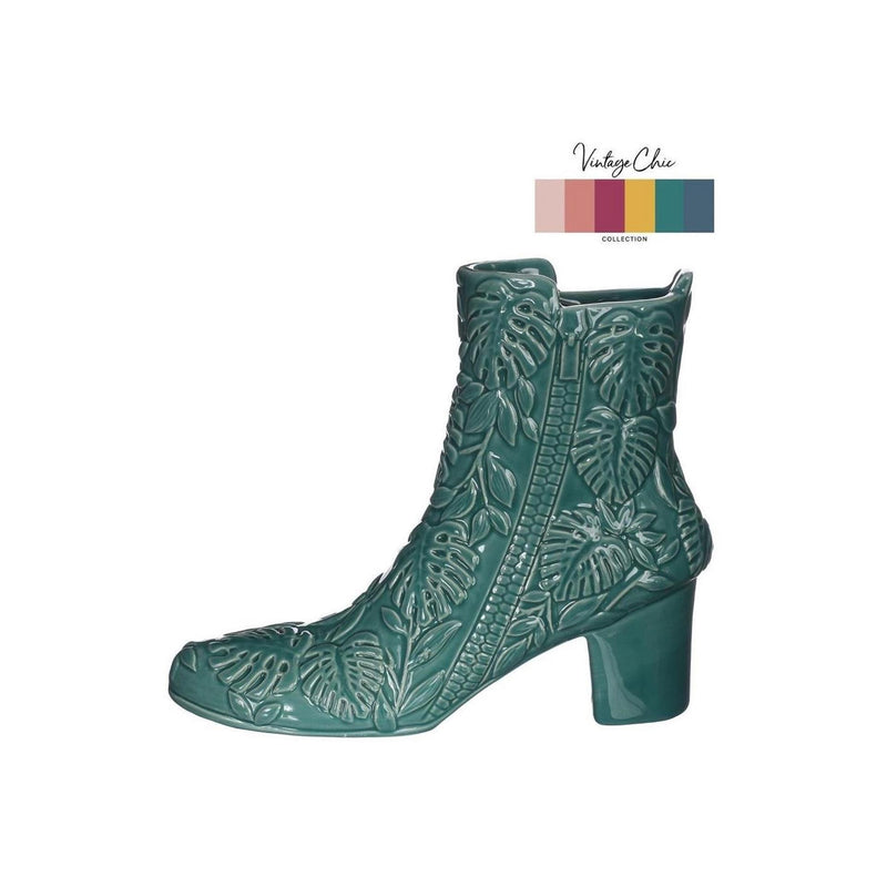 Load image into Gallery viewer, Ideas 4 seasons vaas bootie petrol ã˜7x22x19cm
