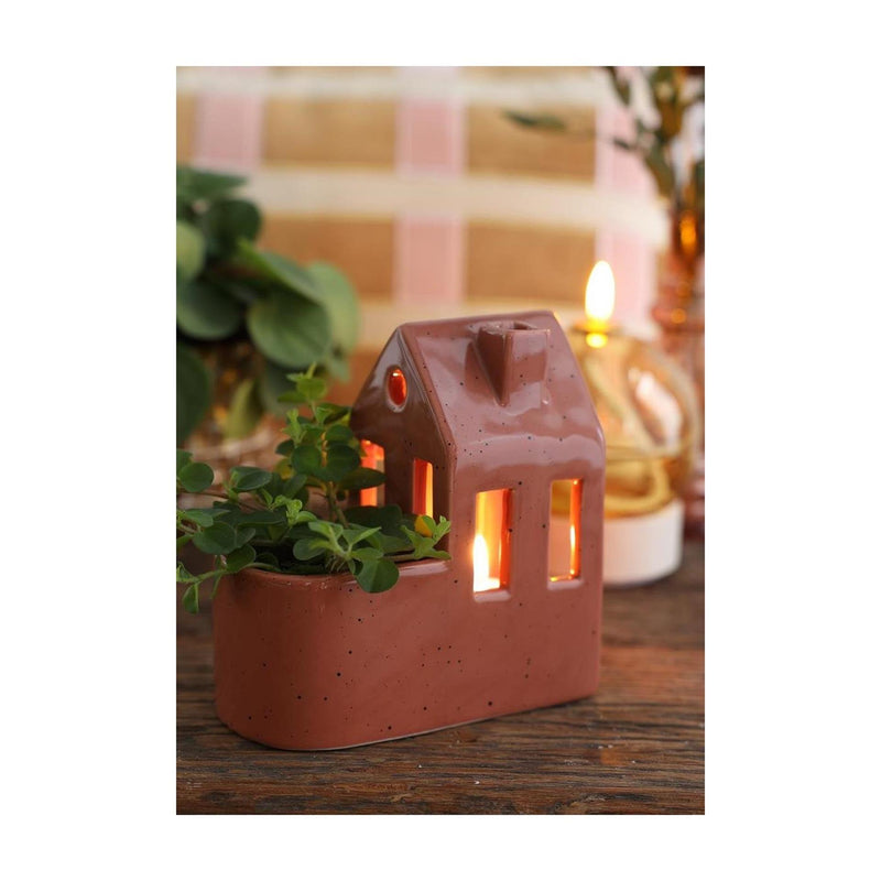 Load image into Gallery viewer, Ideas 4 seasons house of plants terra roze ã˜7,3x13,4x14,2cm
